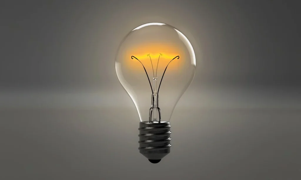 Lightbulb on
